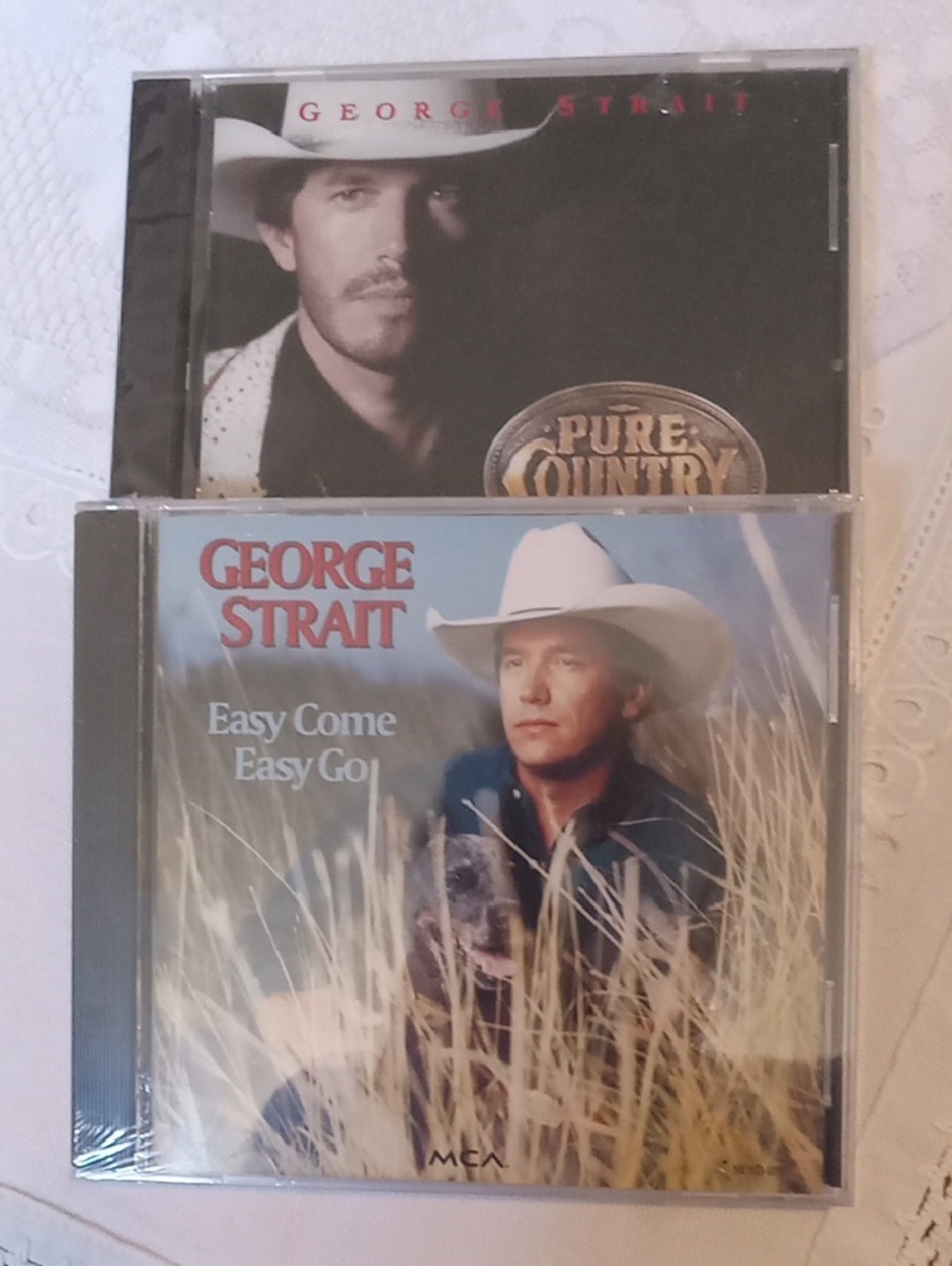 George Strait Bundle Of 2 New, Still In Packaging